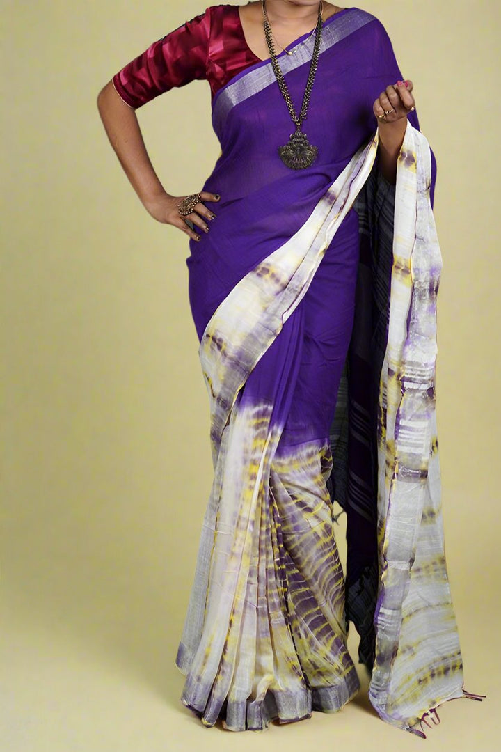 Kiyana -The light Linen Saree