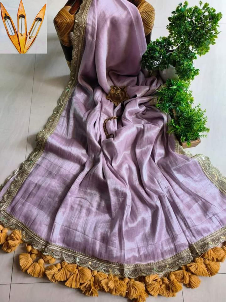 Amrithavarshini -Showers Of Nectar Cotton Tissue Saree