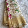 Art of Storytelling Crepe Georgette Banarasi Silk Saree