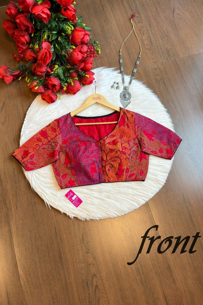 Never Like Before-Designer Kantha Blouse