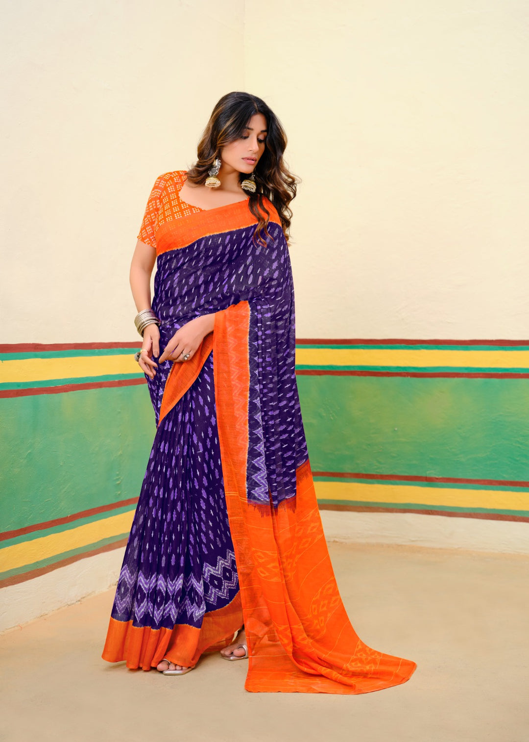 Be True To You Mulmul Cotton Saree