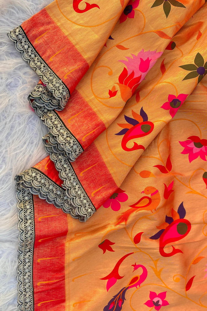 Grace In Every Fold Paithani Silk Saree