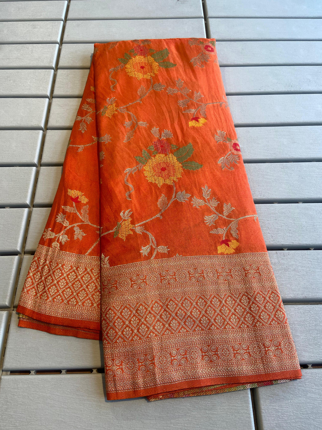 Love Of Silk Banarasi Khaddi Silk Saree