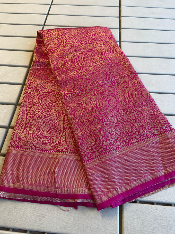 Circle Of Art Banarasi Khaddi Silk Saree