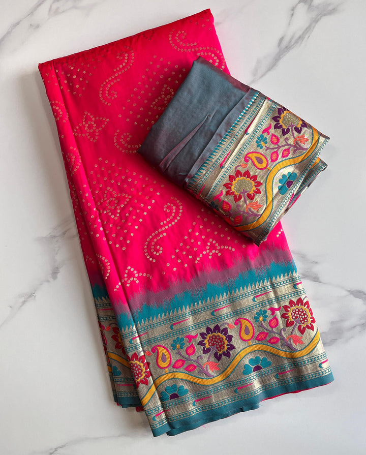 Dance Of Tradition-Paithani Saree