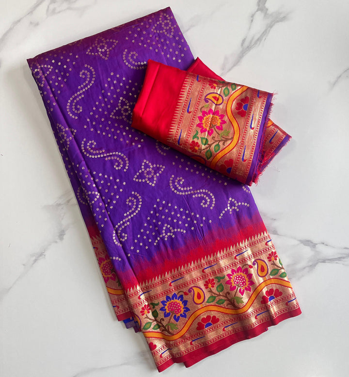 Dance Of Tradition-Paithani Saree