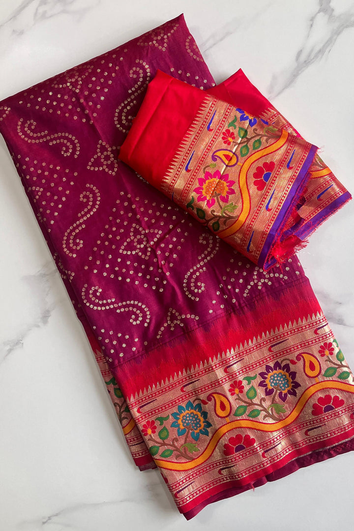 Dance Of Tradition-Paithani Saree