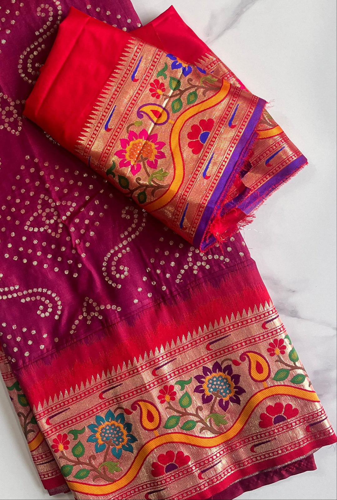 Dance Of Tradition-Paithani Saree