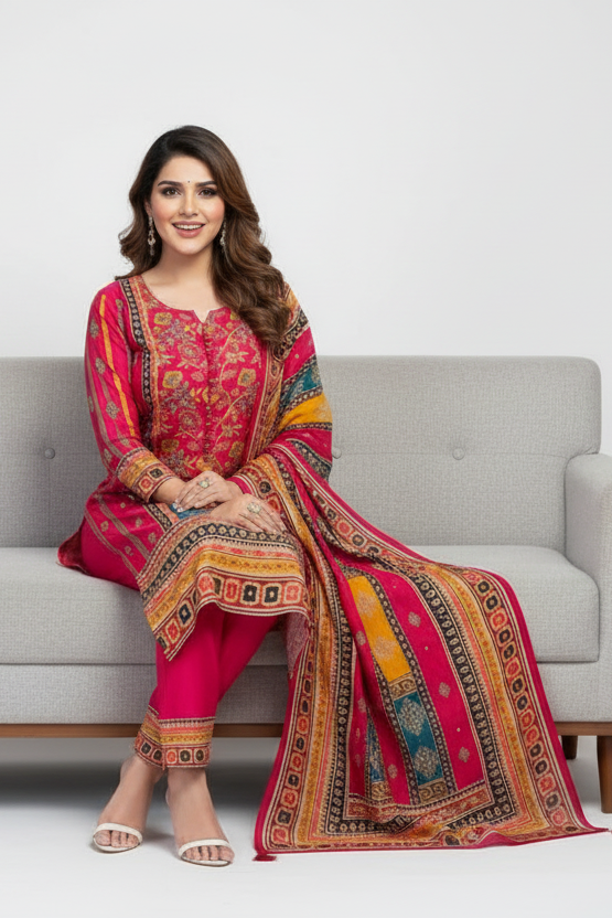 Dream Comes True-Georgette Kurti Set