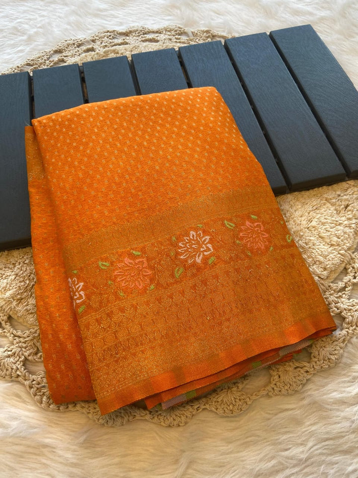 The art of living Khaddi Crepe Silk