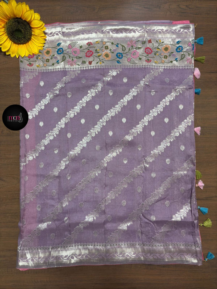 Ghana Banarasi Tissue Silk Saree