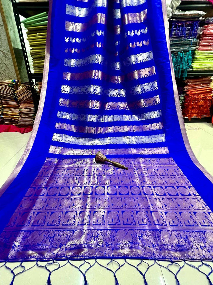 Nita Ambani Inspired Banarasi Silk Saree