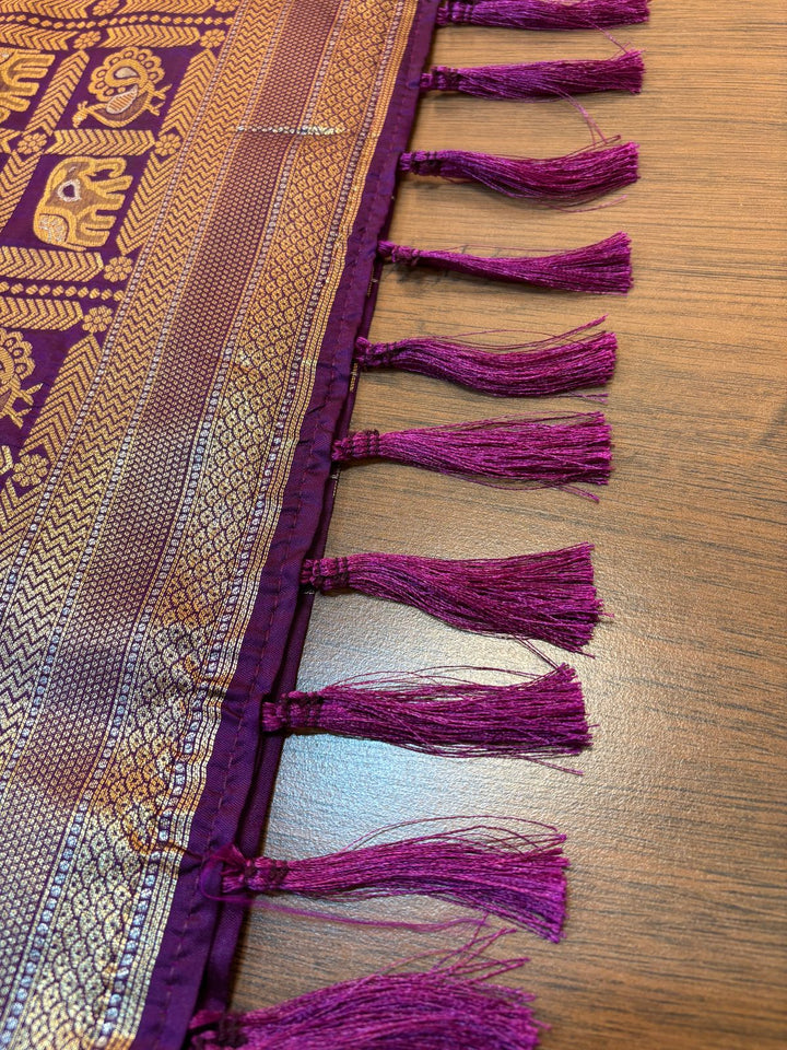 Swaranika- Kanjivaram Banarasi Silk Saree