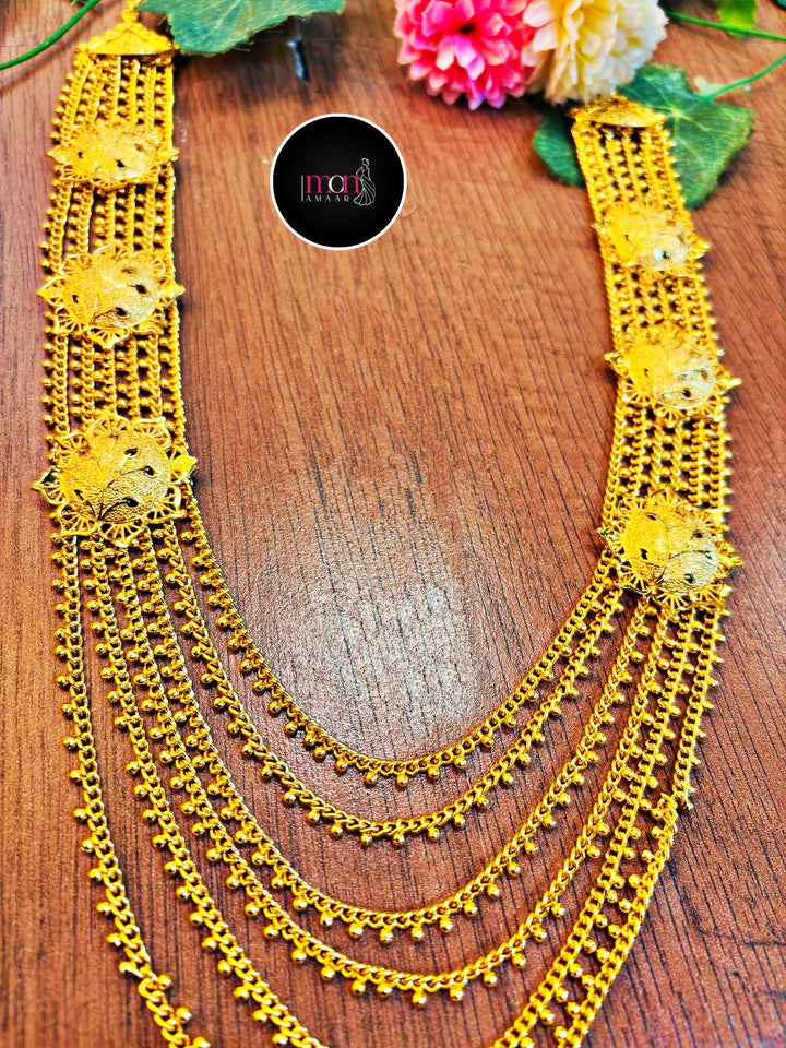 Golden Treasure Lahori Necklace