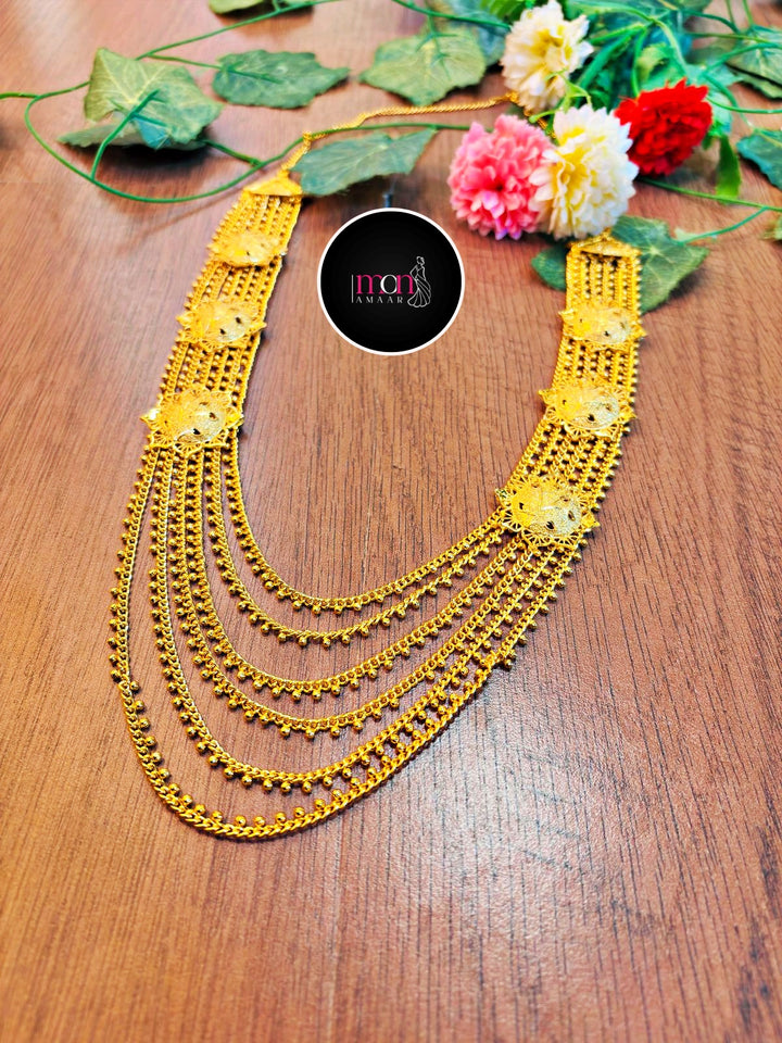 Golden Treasure Lahori Necklace