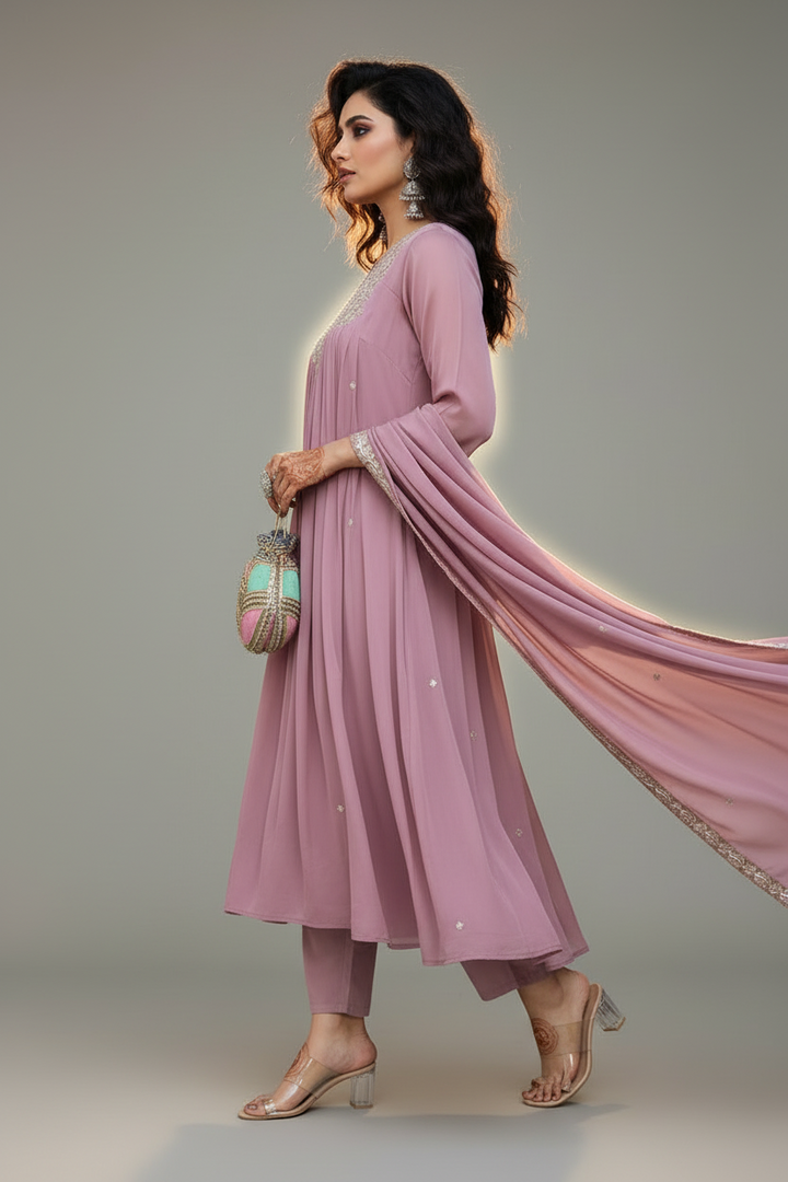 Rustic Allure Cotton Kurti Set