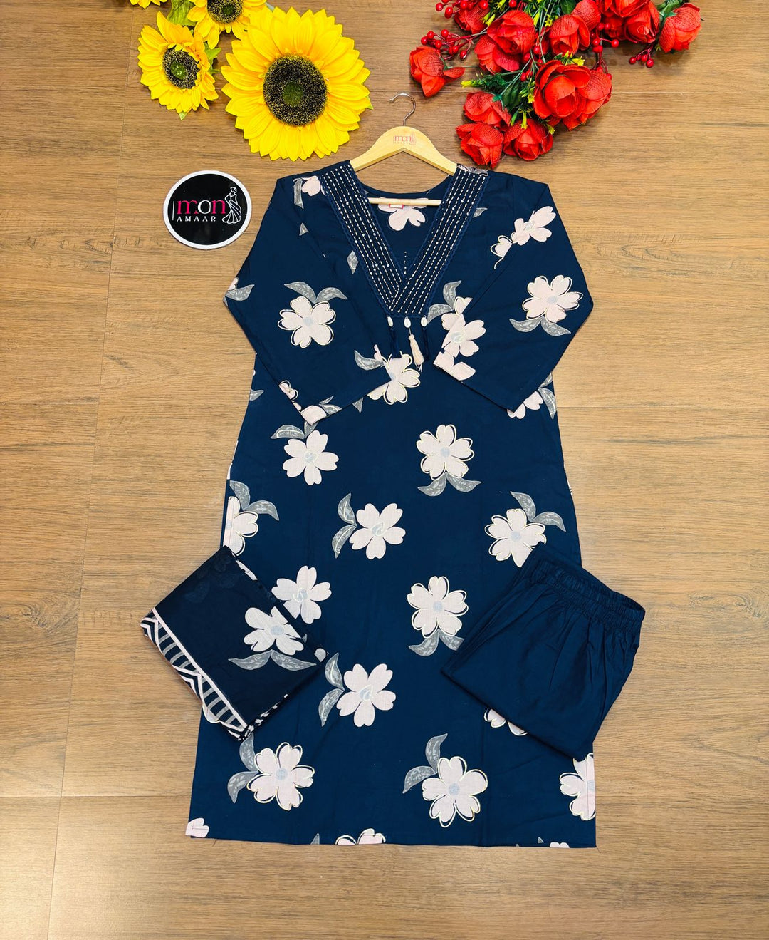 Sweet Things- Cotton Kurti Set