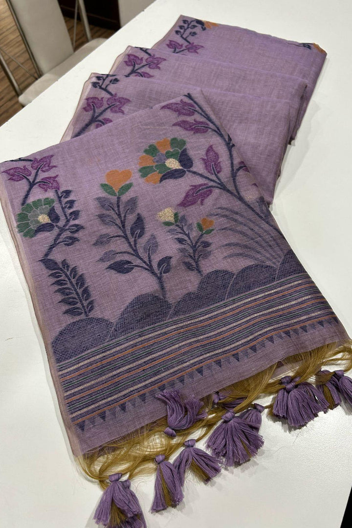 Straight From The Heart Muga Cotton Saree