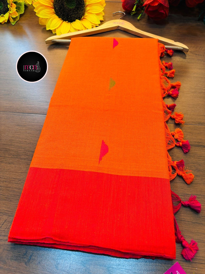 Land Of Bengal Khadi Cotton Saree