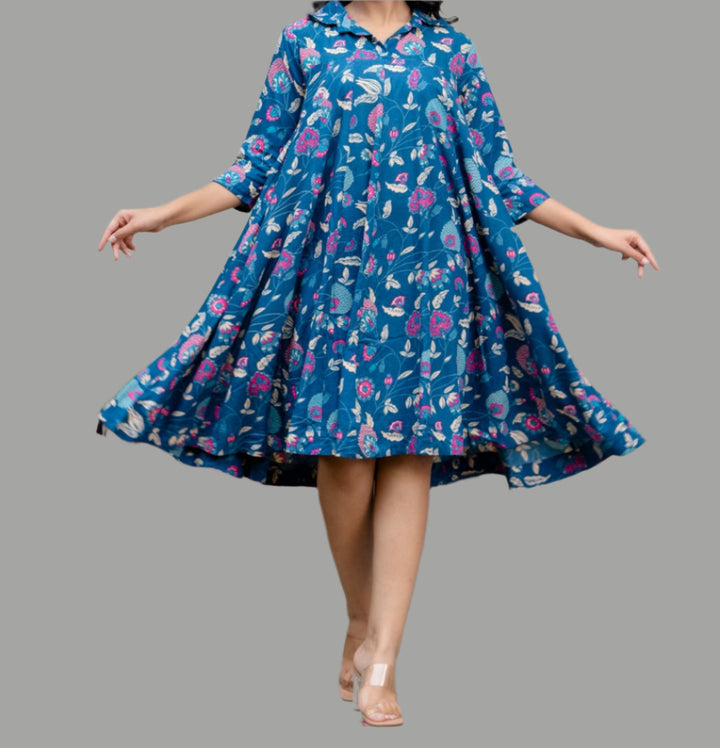 Silence Star Rayon Dress