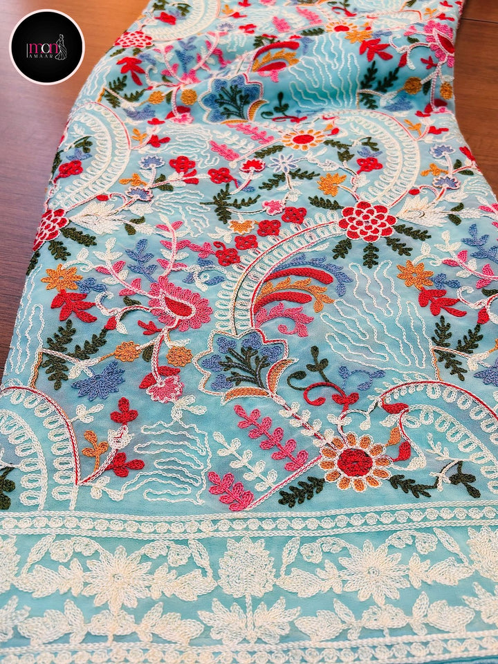 Let The Georgette Shine -An Exclusive Saree
