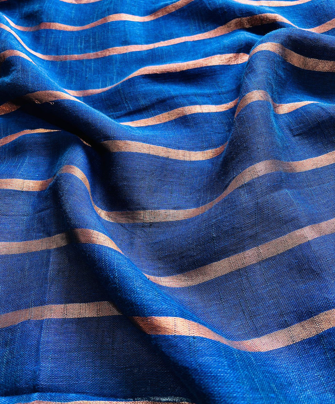 Luminous Linen Saree