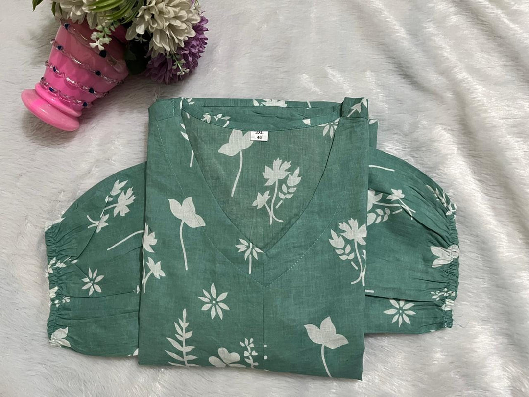 Oh-So-Cool Cotton Kurti Set
