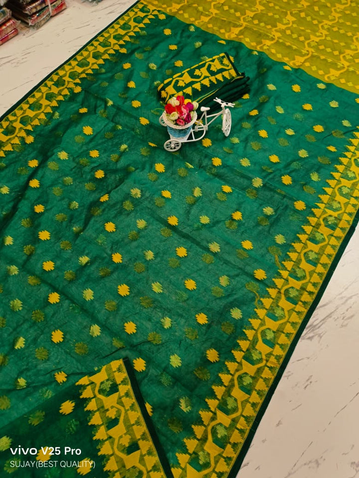 Surbahar Dhakai Jamdani Saree
