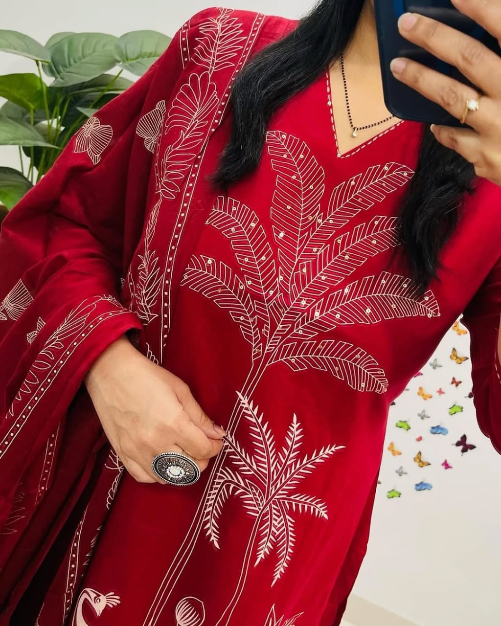 A Story Cotton Kurti Set