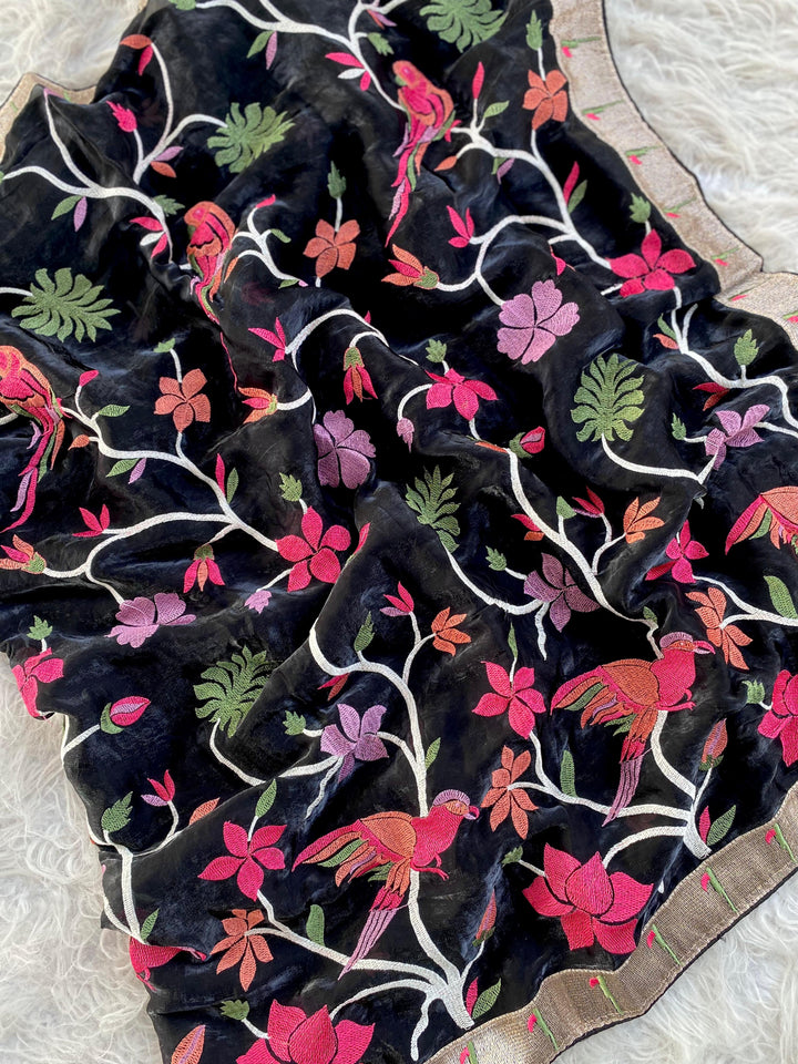 My Red Carpet Fancy Silk Saree