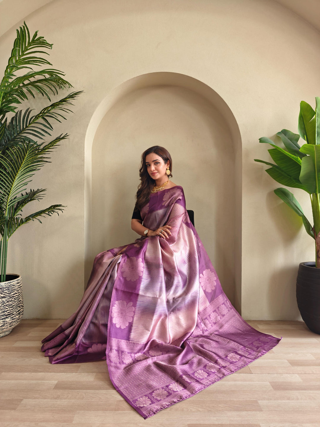 Daughter Of The Hills Fancy Silk Saree