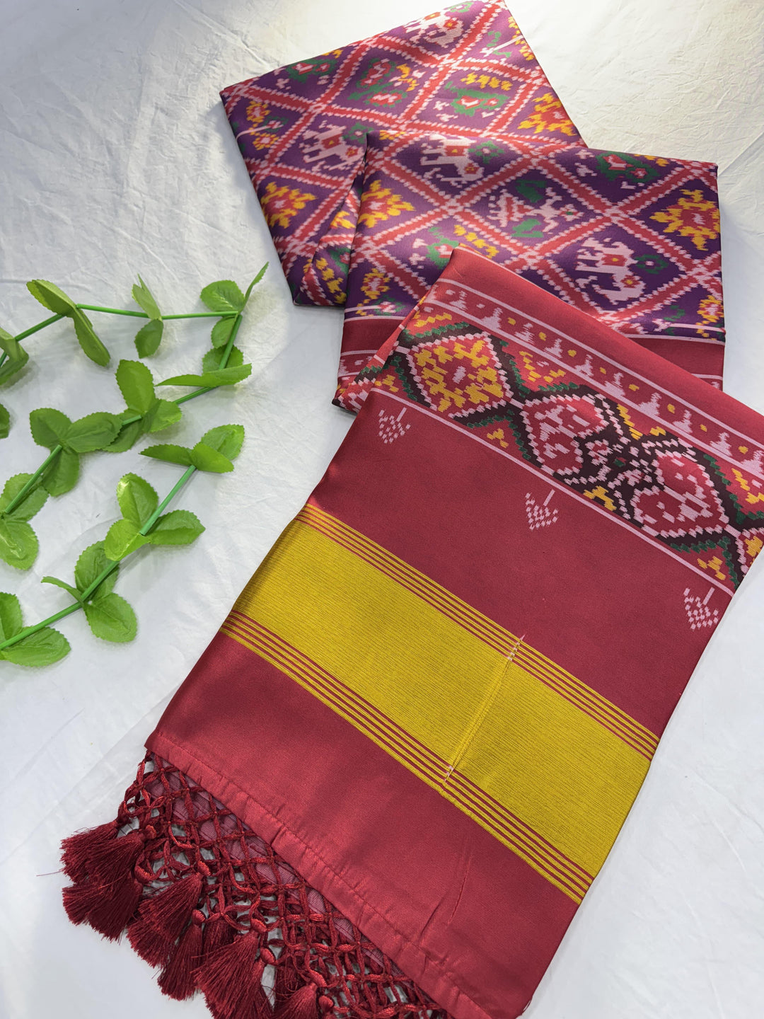 Daisy Drift Patola Silk Saree