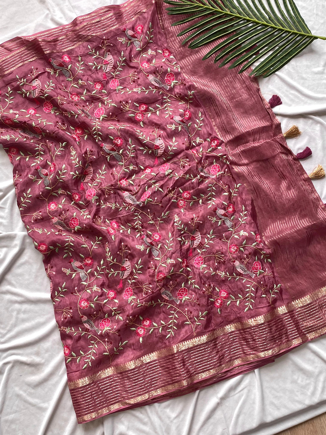 Flair in Flow Fancy Silk Saree
