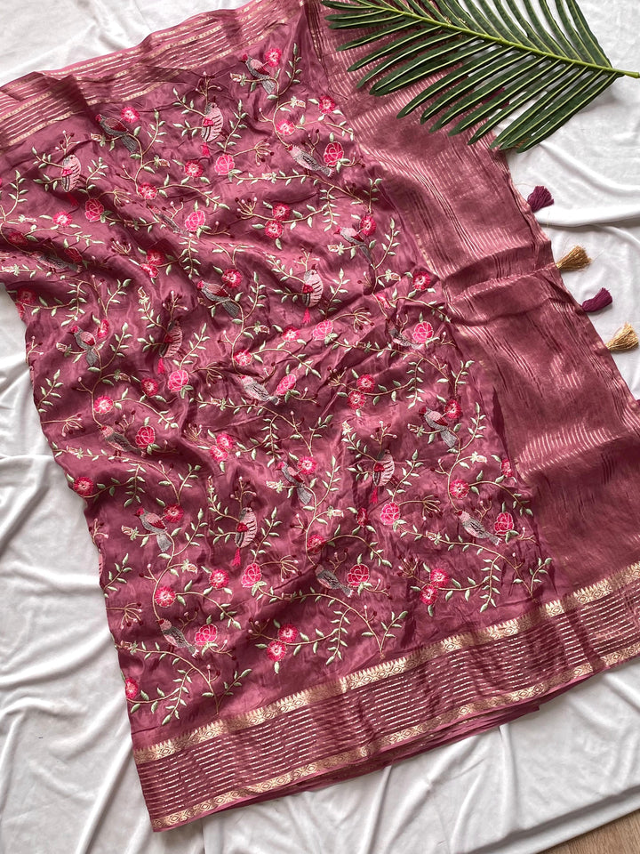 Flair in Flow Fancy Silk Saree