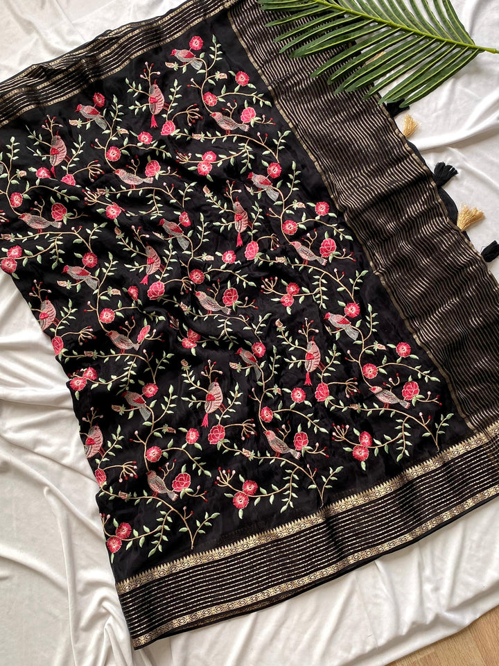Flair in Flow Fancy Silk Saree
