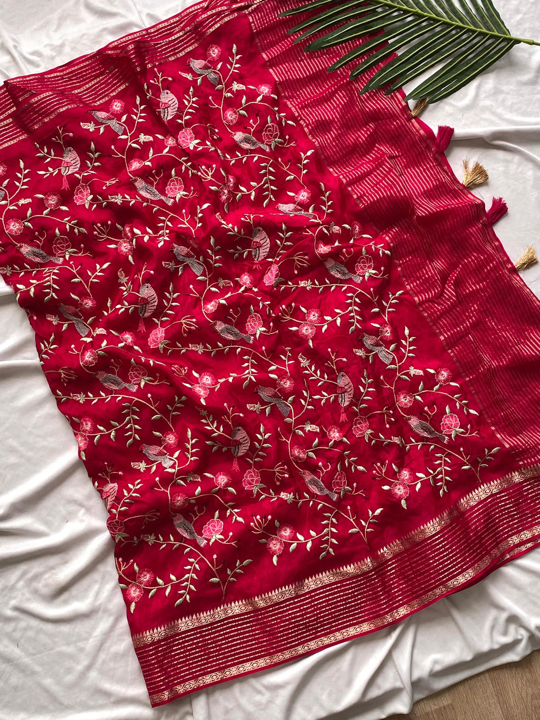 Flair in Flow Fancy Silk Saree