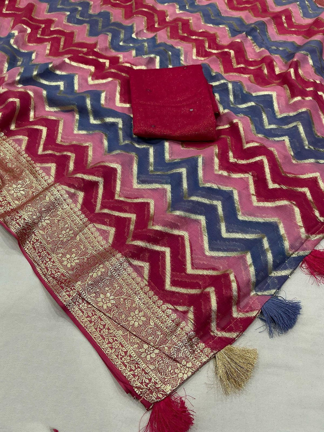 Affordable Elegance Georgette Saree