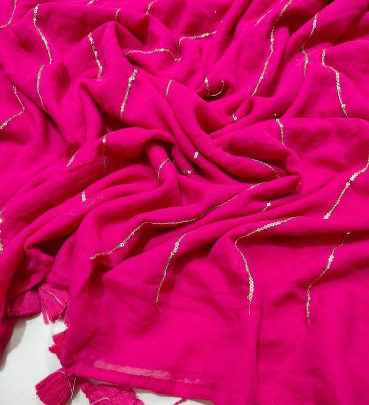 Neel Diganta Mul Cotton Pink Saree