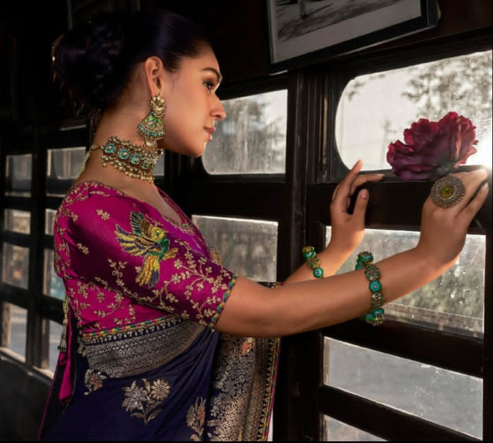Swagatam- Fancy Dola Viscous Silk Saree