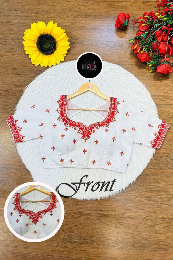 Rosy Rasika - Vichitra Silk Blouse