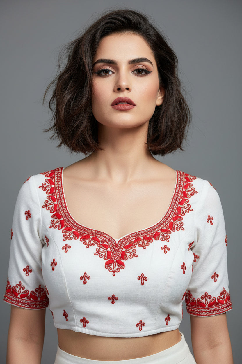 Rosy Rasika Vichitra Silk Blouse