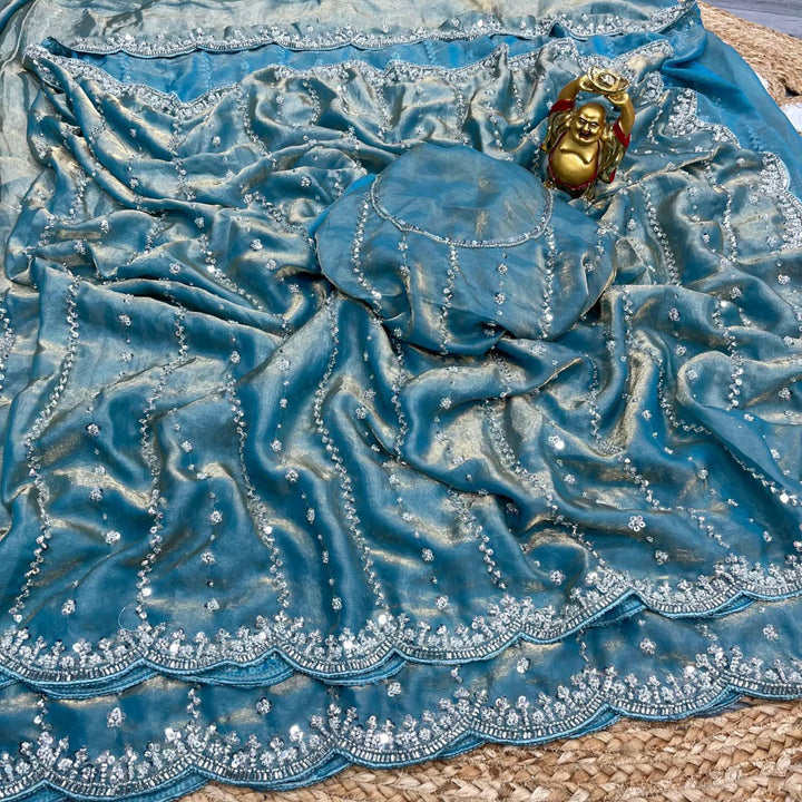 Romantic Storyteller Fancy Silk Saree