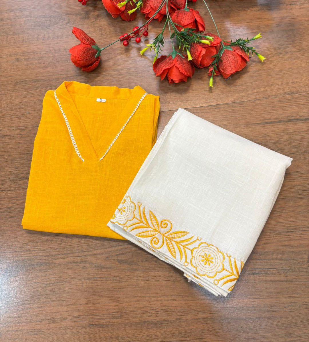 Smile Out Loud - Cotton Kurti Set