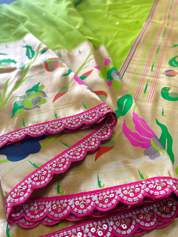 Swarna Paithan Banarasi Paithani Silk Saree