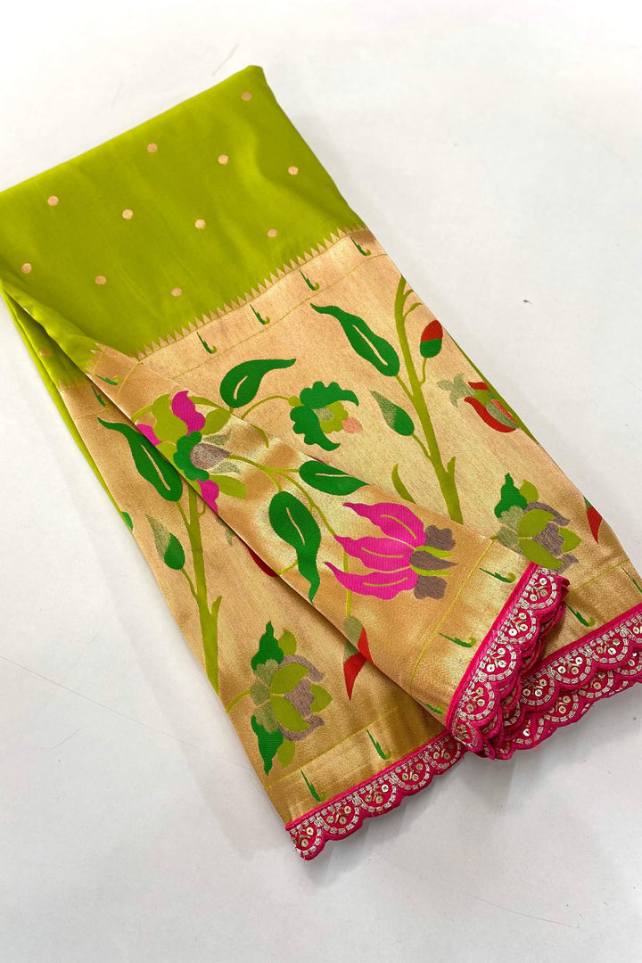 Swarna Paithan Banarasi Paithani Silk Saree