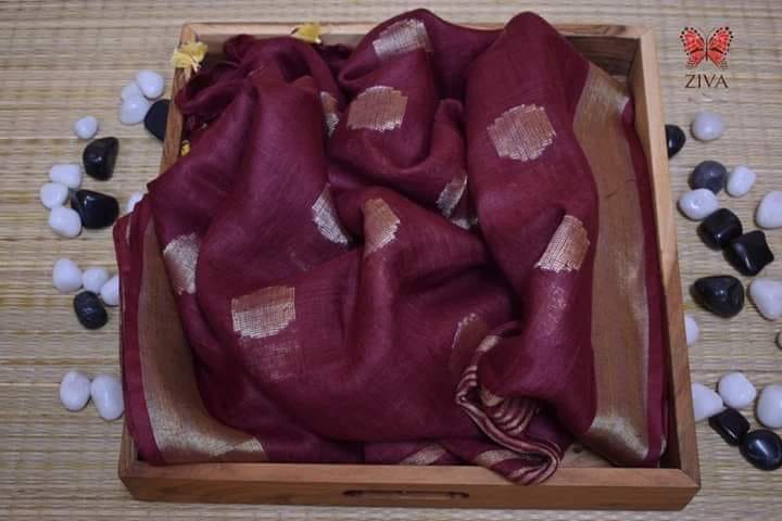Gangotri Grace Linen Saree