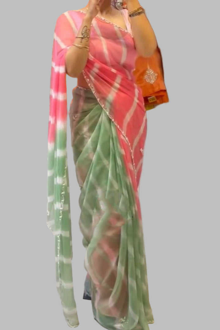 Triveni Sangam Fancy Silk Saree