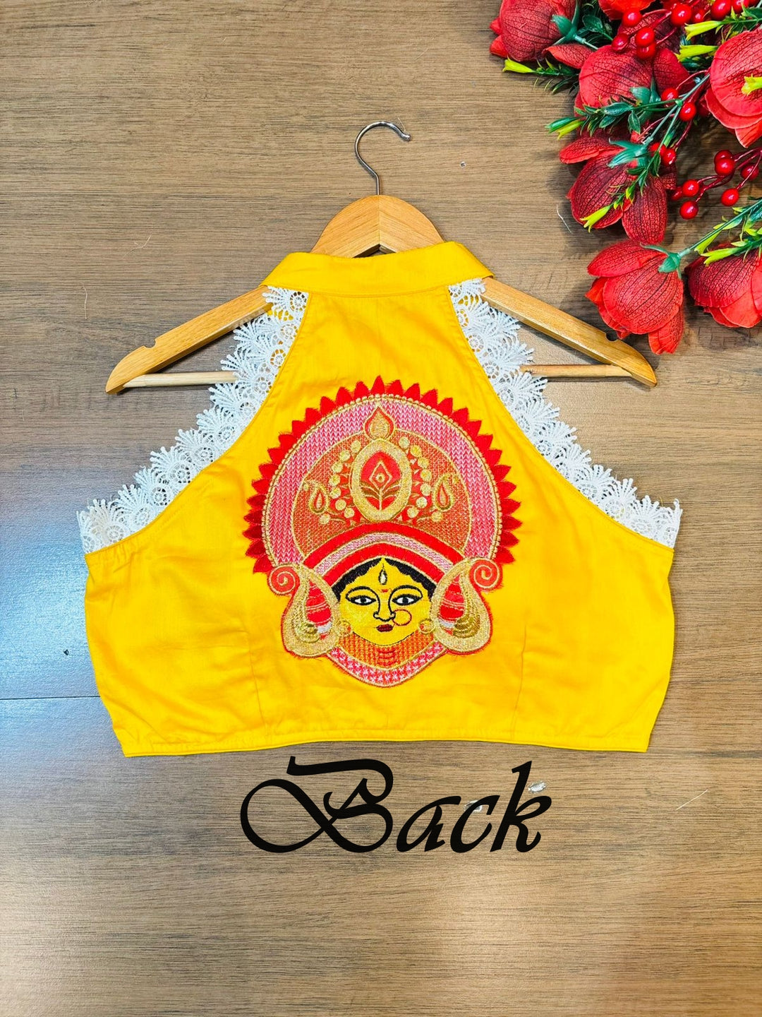 Pushpanjali (পুষ্পাঞ্জলি) Designer Blouse For Durga Puja