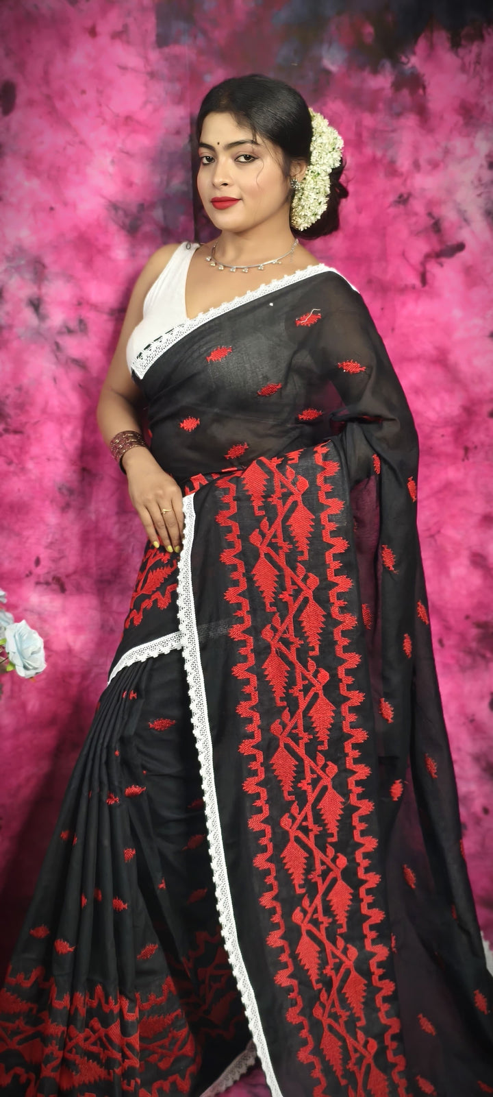 Komol Rongini Khadi Cotton Saree