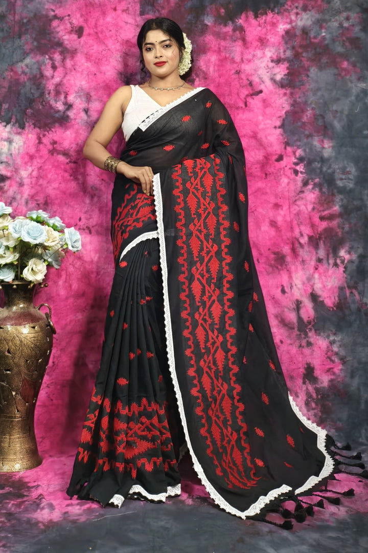 Komol Rongini Khadi Cotton Saree